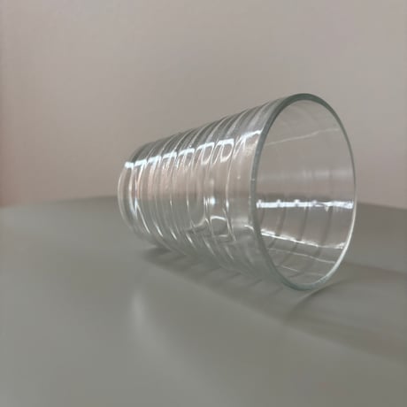 ▲Karhula iittala Aino Aalto "Bölgeblick" Drink Glass Clear❷
