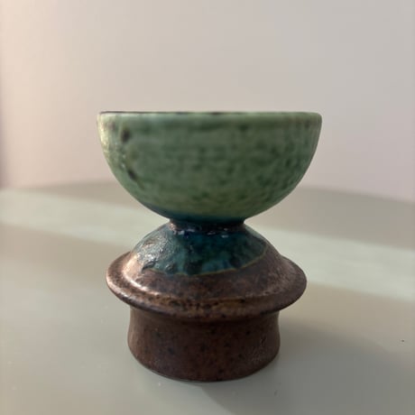 ARABIA Liisa Hallamaa Candle stand Green