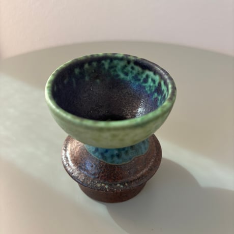ARABIA Liisa Hallamaa Candle stand Green