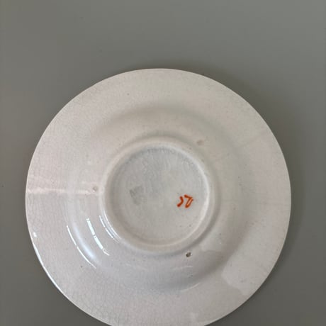 19世紀 Gustavsberg Sweden small lim plate❹