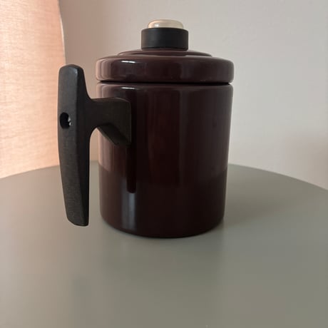 Finel/ARABIA/Wärtsilä Antti Nurmesniemi 1957 coffee pot small Brown