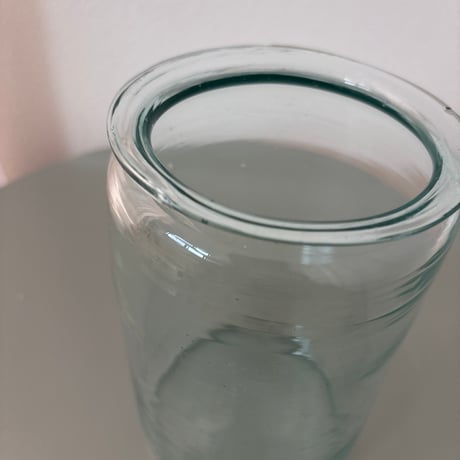 ▲Late18c〜early20c Finland Antique glass Jar❷