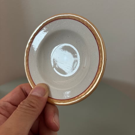 19世紀 Gustavsberg Sweden small lim plate❹