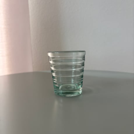 Karhula Aino Aalto "Bölgeblick" Shot Glass 4056/1935 Clear/Green