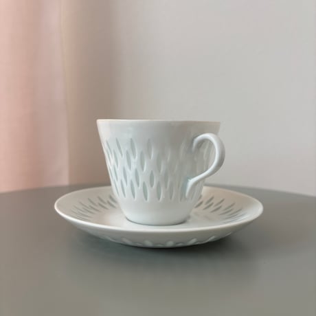 ARABIA Friedl.H.Kjellberg "Riisi/Rice" Cup&saucer