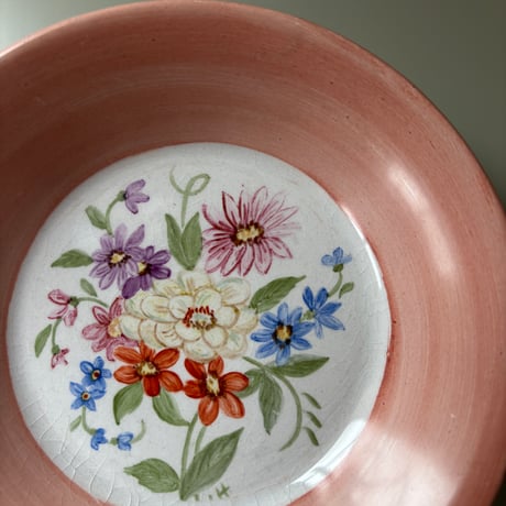 1949年 ARABIA Finland Hand Paint Plate