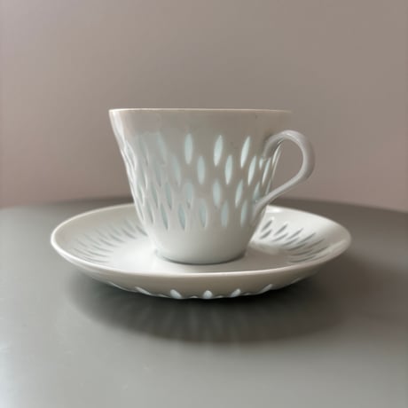 ARABIA Friedl.H.Kjellberg "Riisi/Rice" Cup&saucer❷