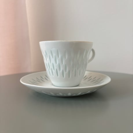 ARABIA Friedl.H.Kjellberg "Riisi/Rice" Cup&saucer