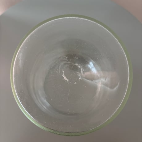 ▲Late18c〜early20c Finland Antique glass Jar❶