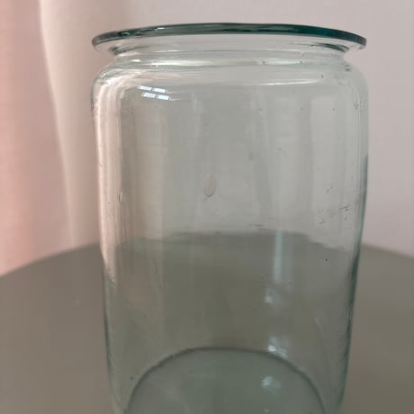 ▲Late18c〜early20c Finland Antique glass Jar❷