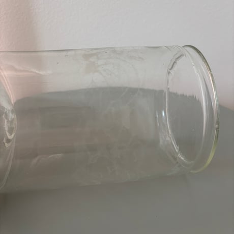 ▲Late18c〜early20c Finland Antique glass Jar❶