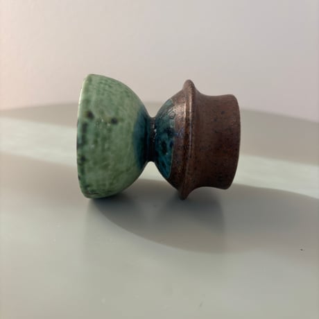 ARABIA Liisa Hallamaa Candle stand Green
