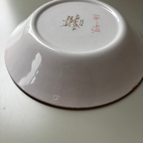 1949年 ARABIA Finland Hand Paint Plate