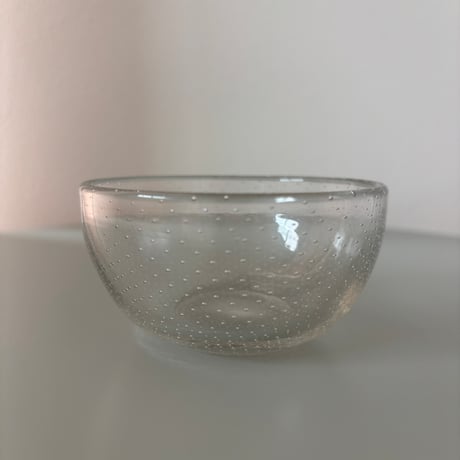 Gunnel Nyman Nuutajarvi glass GN28 bowl