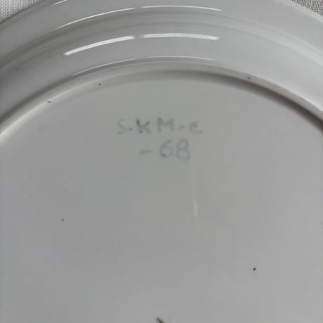 ▲1960's ARABIA Finland Hand Paint Plate❷