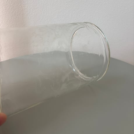 ▲Late18c〜early20c Finland Antique glass Jar❶