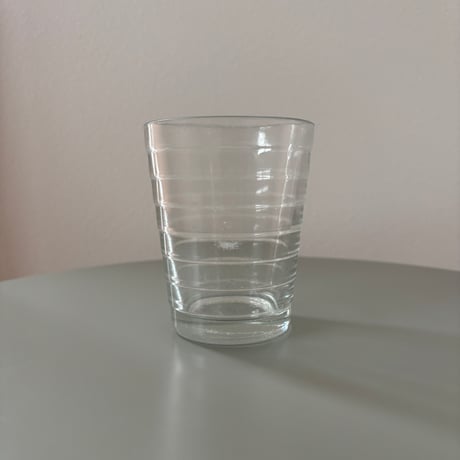 ▲Karhula iittala Aino Aalto "Bölgeblick" Drink Glass Clear❷