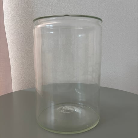 ▲Late18c〜early20c Finland Antique glass Jar❶