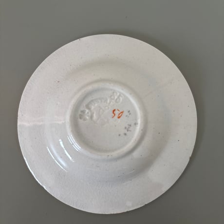 19世紀 Gustavsberg Sweden small lim plate❸