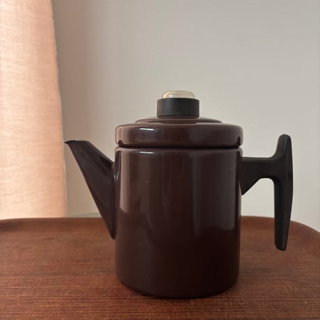 Finel/ARABIA/Wärtsilä Antti Nurmesniemi 1957 coffee pot small Brown