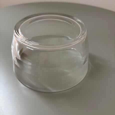 Kaj Franck Nuutajarvi "Prisma"  Glass Bowl❶