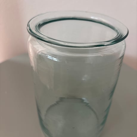 ▲Late18c〜early20c Finland Antique glass Jar❷