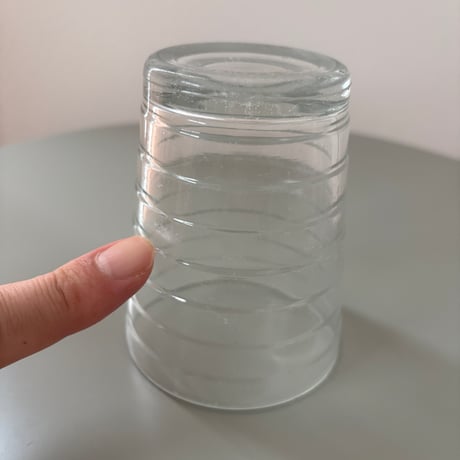 ▲Karhula iittala Aino Aalto "Bölgeblick" Drink Glass Clear❷