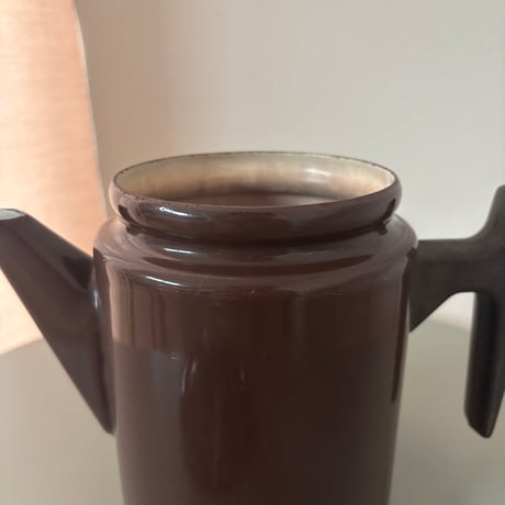 Finel/ARABIA/Wärtsilä Antti Nurmesniemi 1957 coffee pot small Brown