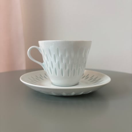 ARABIA Friedl.H.Kjellberg "Riisi/Rice" Cup&saucer