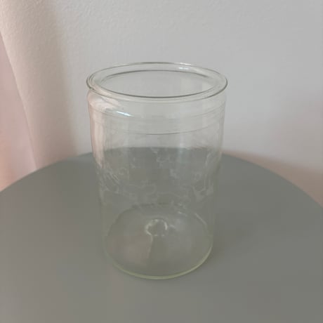 ▲Late18c〜early20c Finland Antique glass Jar❶