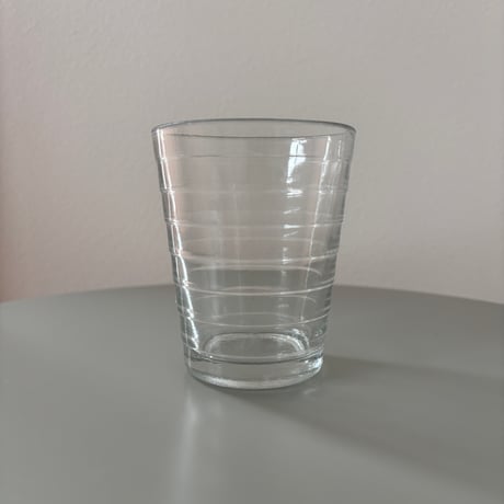 ▲Karhula iittala Aino Aalto "Bölgeblick" Drink Glass Clear❶