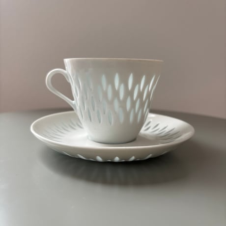 ARABIA Friedl.H.Kjellberg "Riisi/Rice" Cup&saucer❷