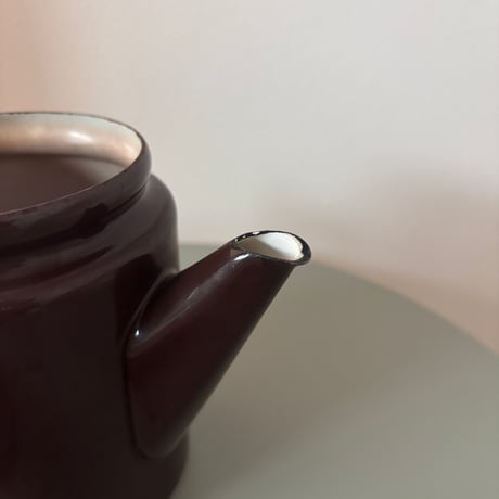 Finel/ARABIA/Wärtsilä Antti Nurmesniemi 1957 coffee pot small Brown