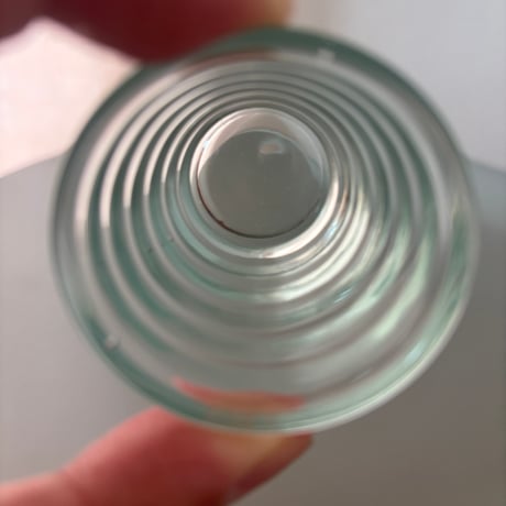 Karhula Aino Aalto "Bölgeblick" Shot Glass 4056/1935 Clear/Green