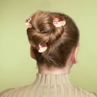 【Coucou Suzette】【ククシュゼット】chestnuts 栗 マロン  mini hair claw