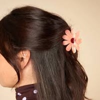 【Coucou Suzette】【ククシュゼット】Pink Flower ピンク お花 フラワー Hair claw