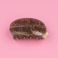 【Coucou Suzette】【ククシュゼット】Sleeping Cat 眠る猫 Hair Claw