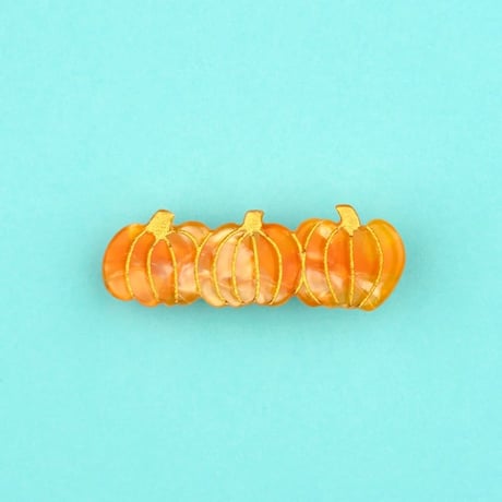 【Coucou Suzette】【ククシュゼット】pumpkin パンプキン カボチャ hair clip