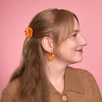 【Coucou Suzette】【ククシュゼット】pumpkins パンプキン カボチャmini hair claw