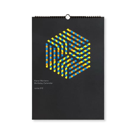 Karel Martens / Birthday Calendar