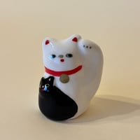世界猫の日🌍ねことねこ<左手>