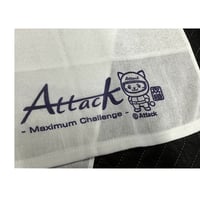 攻猫× Attack コラボ温泉タオル🐾