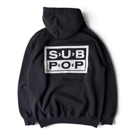 SUB POP / HOODED SWEAT SHIRT "NO COMMENT"