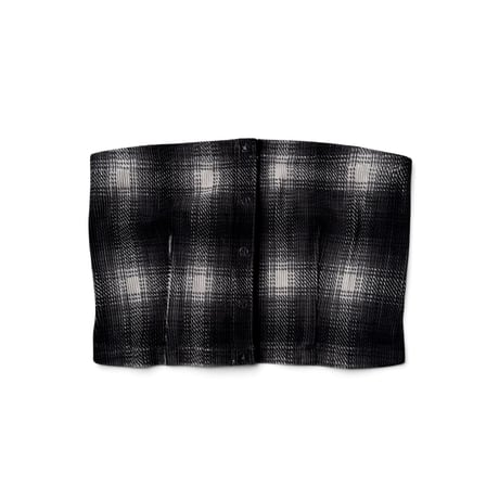PHEENY / Ombre Check Stretch Corduroy Bustier