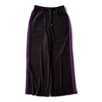 PHEENY / Cotton Velour Side Stripe Pants