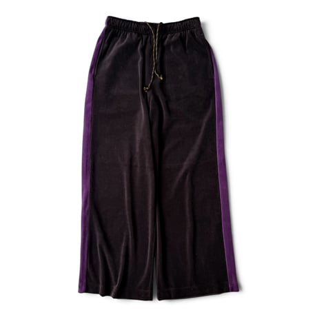PHEENY / Cotton Velour Side Stripe Pants
