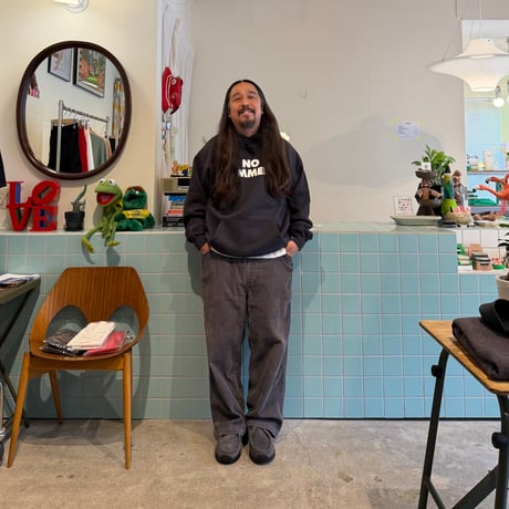 SUB POP / HOODED SWEAT SHIRT "NO COMMENT"