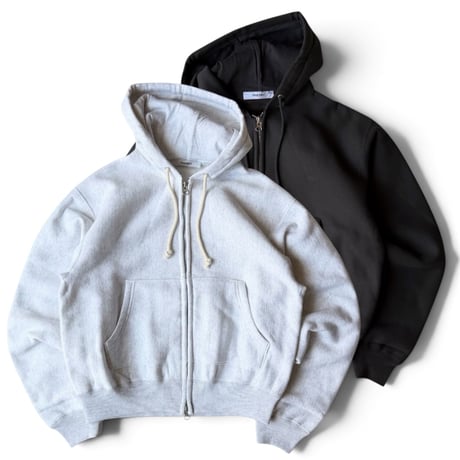 PHEENY / Athletic fleece Zip-up Hoodie