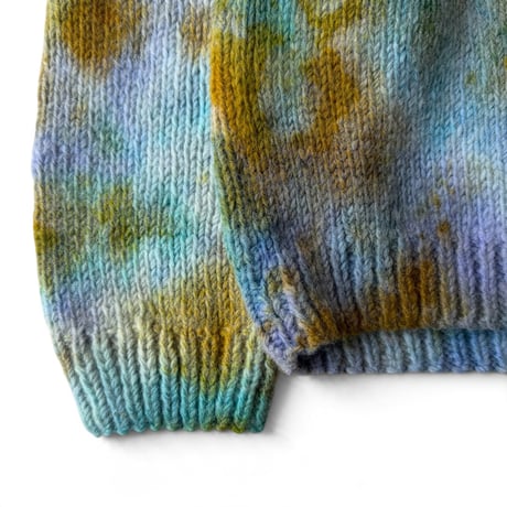 MacMahon Knitting Mills / Crew Neck Knit-Tiedye
