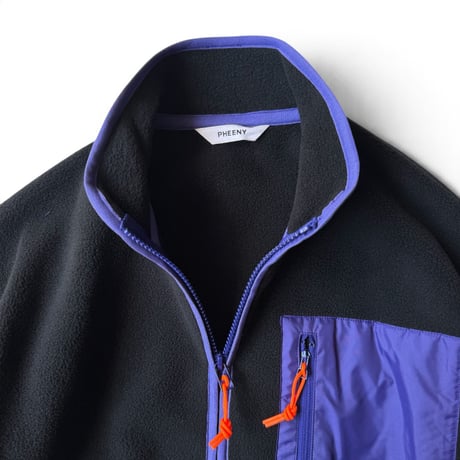 PHEENY / Eco fleece Zip-up Blouson